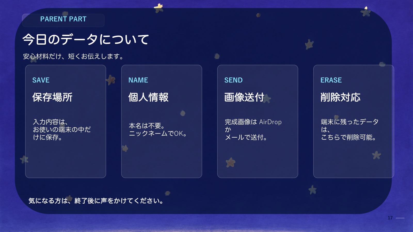 進行スライド 17枚目